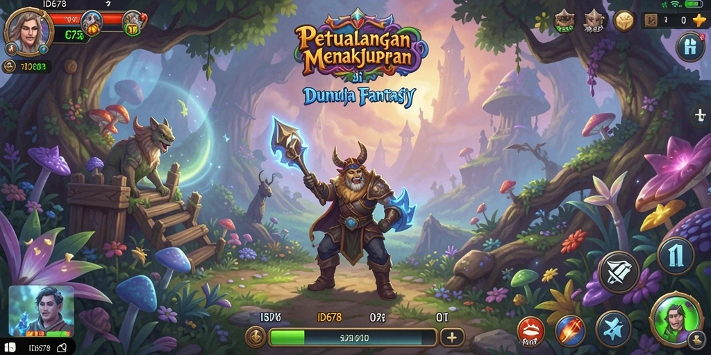 Tangkapan layar gameplay ID678 menunjukkan aksi petualangan yang mendebarkan.