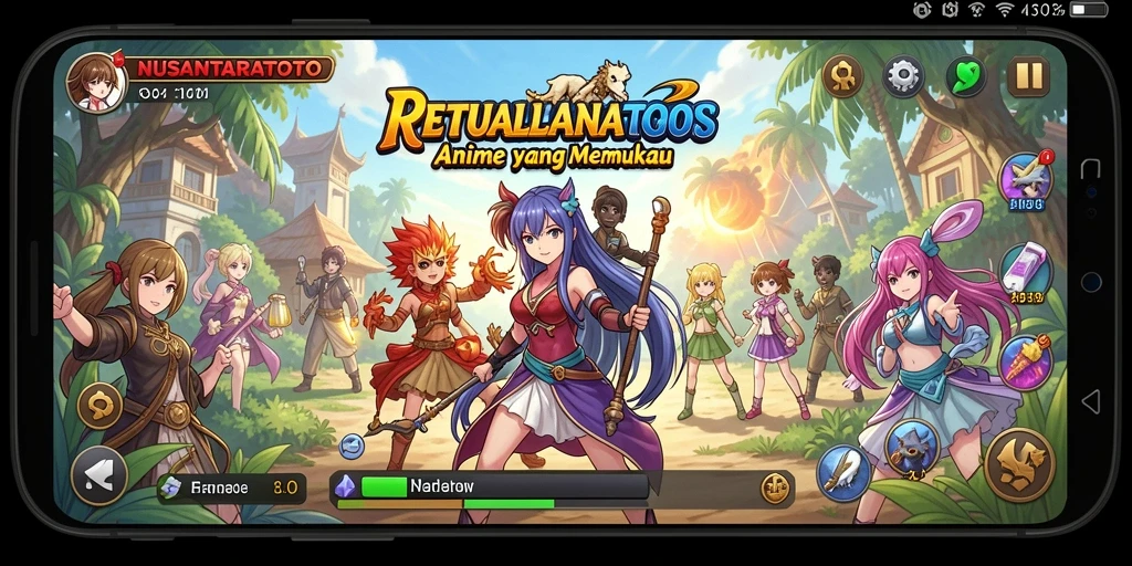 Tampilan gameplay NUSANTARATOTO yang menawan dan seru.