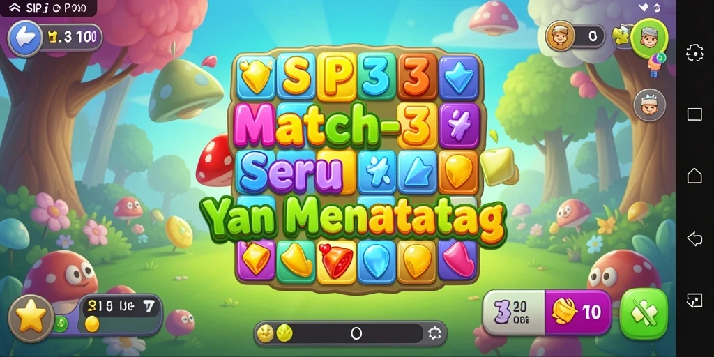 Tampilan gameplay SIP33 yang penuh warna dan seru.
